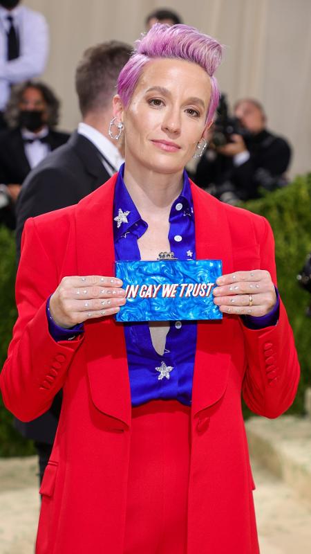 Megan Rapinoe no MET Gala 2023 - AFP - AFP