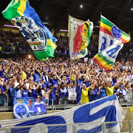 Tocedores do Cruzeiro em jogo contra o Ituano pela Série B do Brasileirão - AULO TI/FUTURA PRESS/ESTADÃO CONTEÚDO