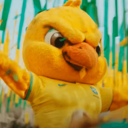 Canarinho Pistola, mascote da seleção brasileira de futebol - Reprodução/YouTube