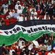 A luta palestina no futebol
