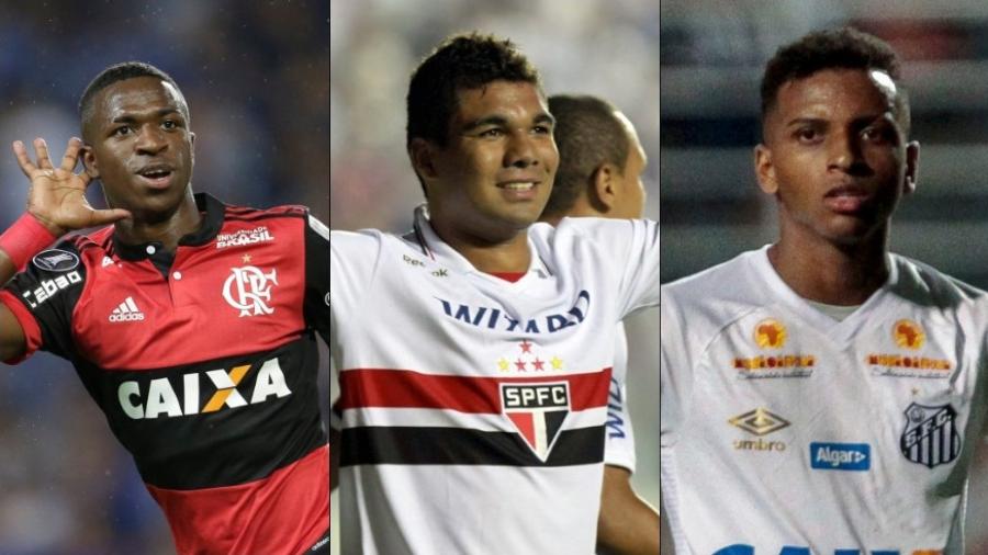Flamengo, São Paulo ou Santos: qual time brasileiro mais formou jogadores para a Europa?
