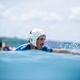 Surfe: Chumbinho volta à WSL de capacete 'Peter Cech' após lesão grave