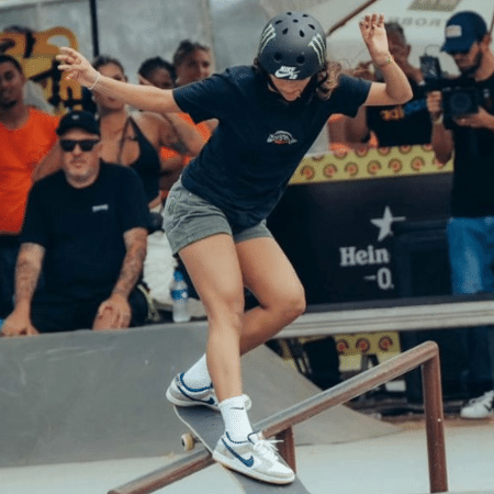 Rayssa Leal em ação no STU Pro Tour Rio de Janeiro