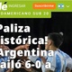 Olé se diverte com o 6 a 0 da Argentina sobre o Brasil de Ednaldo e Ramon 