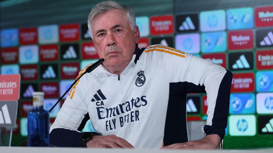 Carlo Ancelotti, técnico do Real Madrid Carlo Ancelotti, técnico do Real Madrid