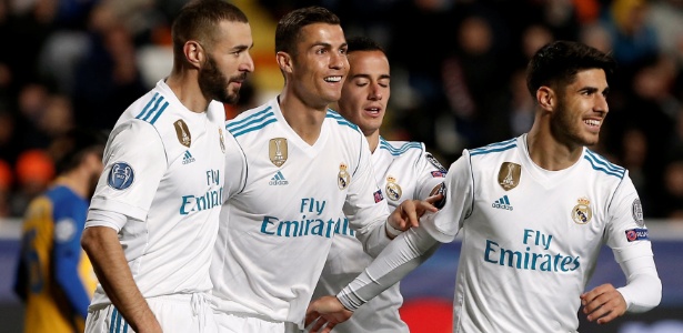 Real Madrid não deu chances para o Apoel e carimbou classificação - Alkis Konstantinidis/Reuters