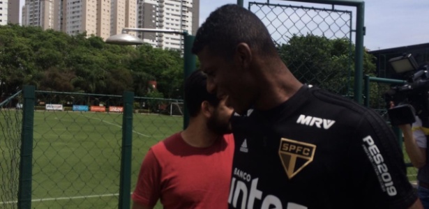 Arboleda se reapresentou ao São Paulo após defender o Equador em amistosos internacionais - José Eduardo Martins/UOL