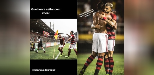 gabigol dourado vitinho - reprodução/Instagram - reprodução/Instagram