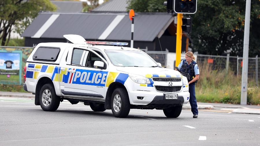 Polícia faz ronda após ataques a mesquitas em Christchurch  - AFP