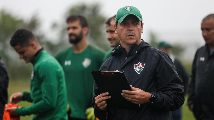 Fernando Diniz foi demitido do Fluminense em agosto - Lucas Merçon/Fluminense FC
