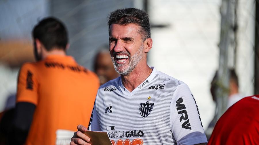Vagner Mancini fará a sua primeira partida como treinador do Atlético-MG diante do Santos - Bruno Cantini/Atlético