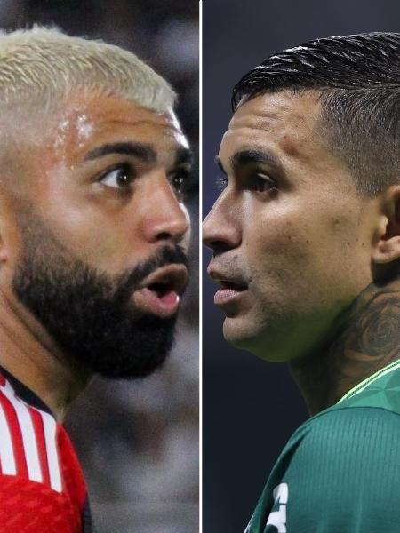 Gabigol e Dudu podem ser trocados por Flamengo e Palmeiras