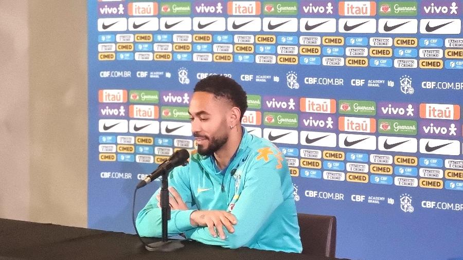 Matheus Cunha, atacante da seleção brasileira Matheus Cunha, atacante da seleção brasileira