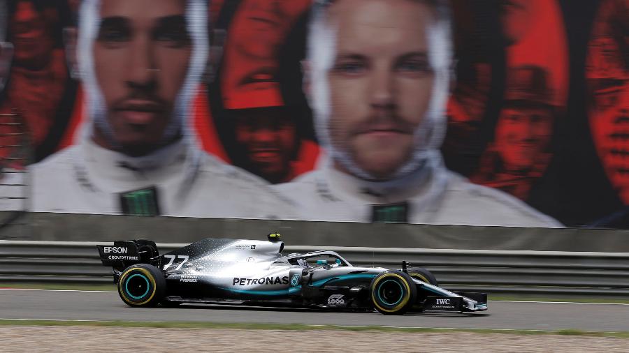 Valtteri Bottas, piloto da Mercedes na Fórmula 1 - Thomas Peter/Reuters