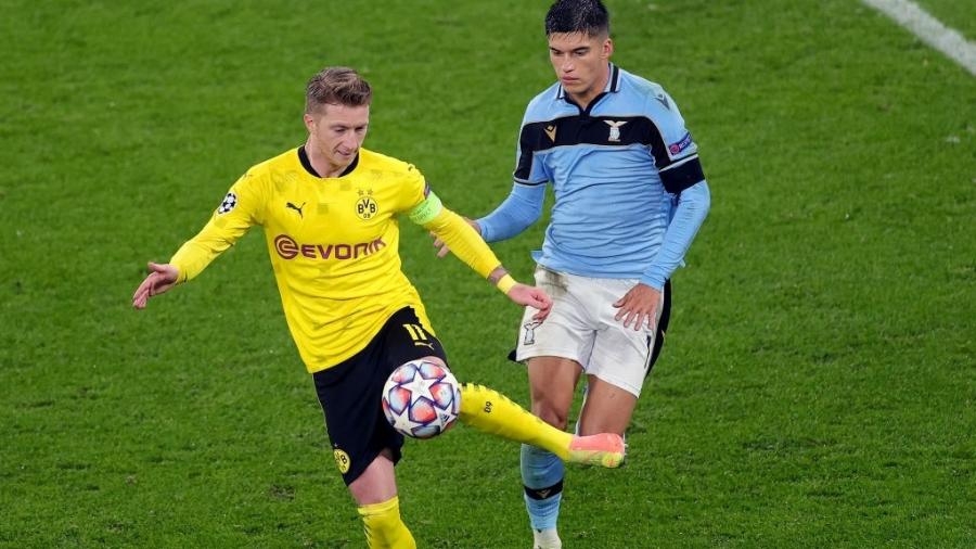 Borussia Dortmund joga contra Lazio pela Liga dos Campeões - Friedemann Vogel - Pool/Getty Images