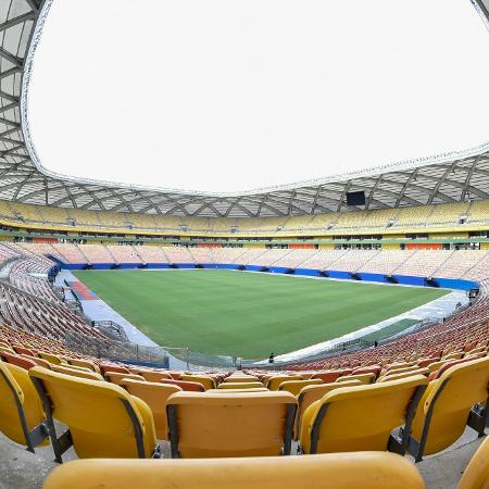 Arena da Amazônia, palco da partida entre amazona e Flamengo pela Copa do Brasil 2024 - Mauro Neto/Faar