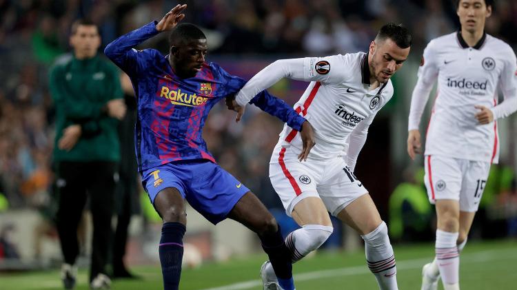 Barcelona é eliminado da Liga Europa em casa contra o Frankfurt