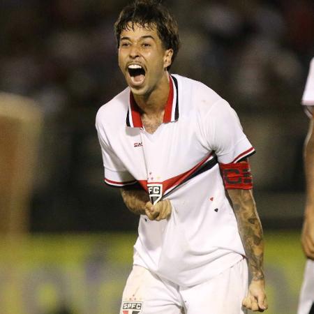 Palmberg comemora gol do São Paulo contra o Carajás na Copinha
