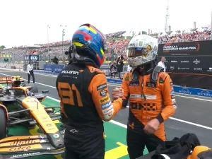 Sob pressão por chuva, Norris é pole, e McLaren faz dobradinha na Hungria