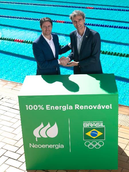 Eduardo Capelastegui, CEO da Neoenergia, e Emanuel Rego, diretor-geral do COB - Alexandre Loureiro / COB