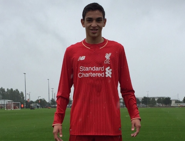 Sanabria já fez um intercâmbio no Liverpool - Foto: Nacional do Uruguai