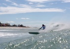 Começou a festa do Festival em Saquarema; nesta 2ª, Longboarders na água - WSL