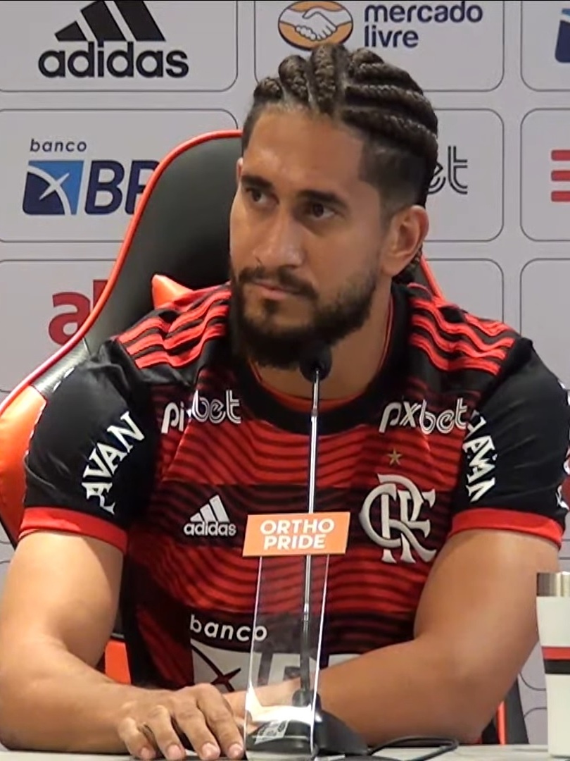 Flamengo: Apresentado, Pablo não esconde euforia: Camisa pesadíssima