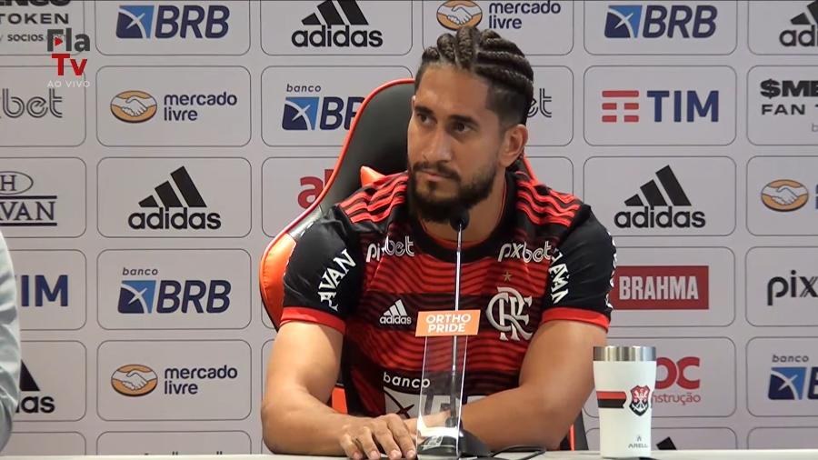 Pablo em apresentação no Flamengo - Reprodução