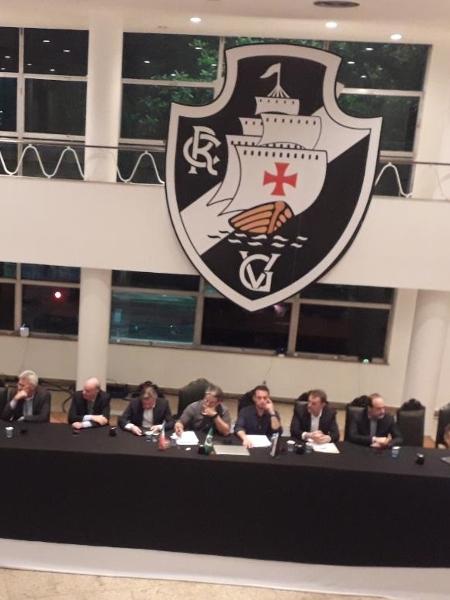 Conselho Deliberativo do Vasco em reunião sobre parecer do acordo da SAF - Alexandre Araújo / UOL Esporte