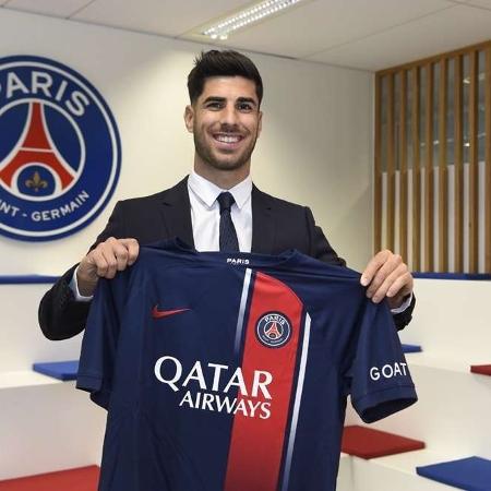 Marco Asensio assina com o PSG até 2026 - Divulgação/PSG