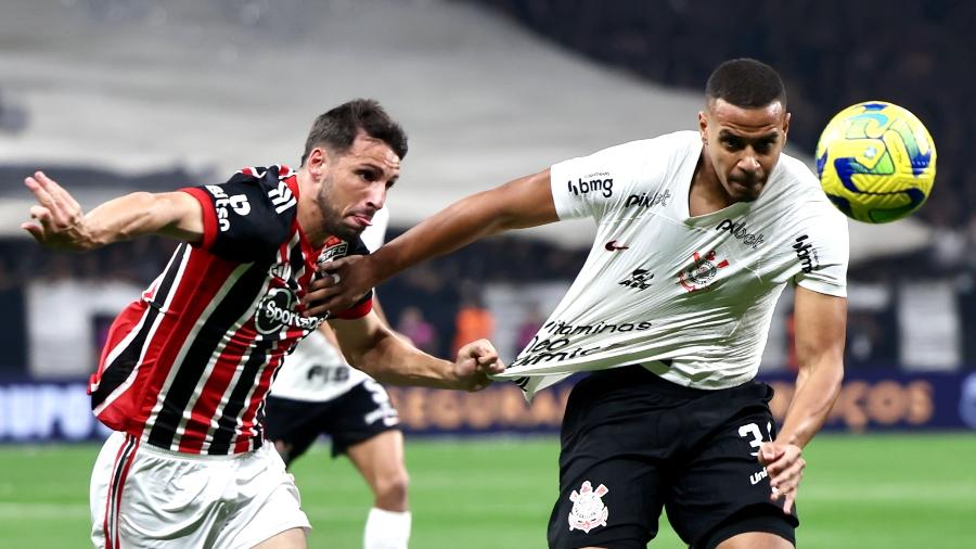 Corinthians e São Paulo empataram em 1 a 1 - Futebol em Foco