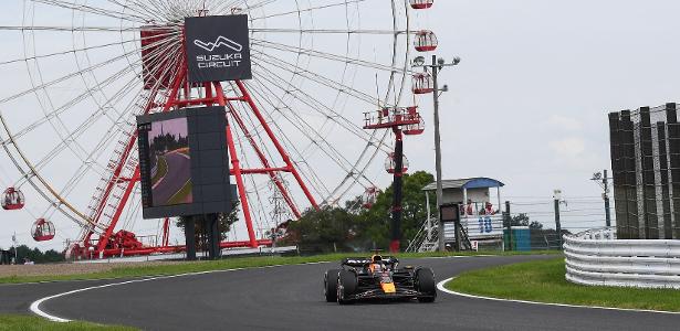 F1: Verstappen mostra força e lidera terceiro treino no Japão