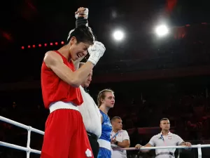 Taiwanesa alvo de ataques de gênero vence polonesa e leva ouro no boxe