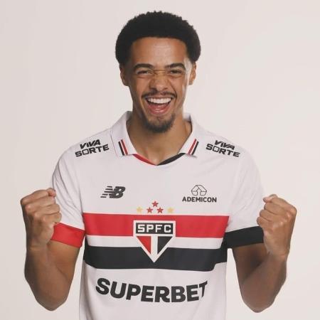 Jamal Lewis, do São Paulo, pode estrear contra o Cruzeiro no dia 15 - Reprodução/Instagram/jamal_lewis1