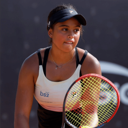 Nauhany Silva, promessa de 15 anos do tênis brasileiro Nauhany Silva, promessa de 15 anos do tênis brasileiro