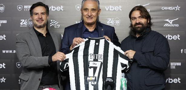 Tite assume o Botafogo e descarta varinha mágica para sucesso