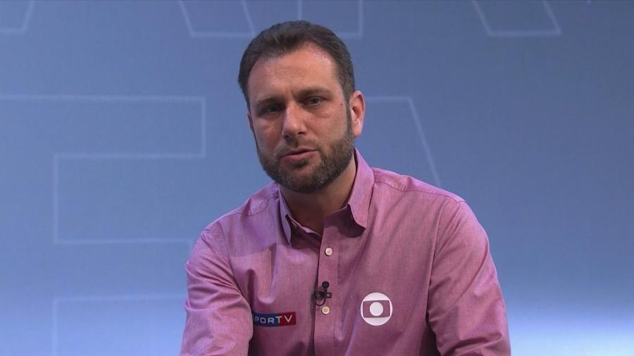 André Loffredo, comentarista do canal fechado Sportv - Reprodução