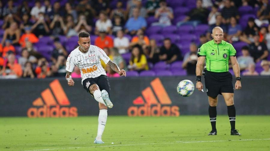 Luan é o grande reforço do Corinthians para a temporada 2020. O camisa 7 faz a sua estreia hoje na Arena como meia do Timão - Rafael Ribeiro/Florida Cup