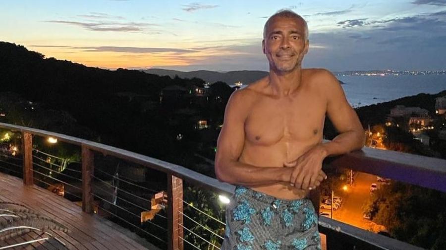 Aniversário de 55 anos do ex-jogador Romário teve, segundo o Extra, proibição da entrada de pessoas com celulares - Reprodução/Instagram