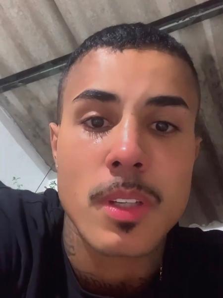 MC Livinho chorou ao se despedir do São Caetano - Reprodução