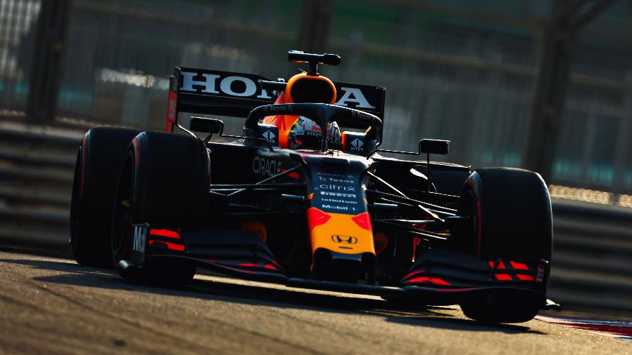 O holandês Max Verstappen, agora campeão do mundo - Red Bull