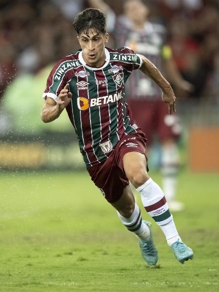 Gabriel Pirani, jogador do Santos, está emprestado ao Fluminense