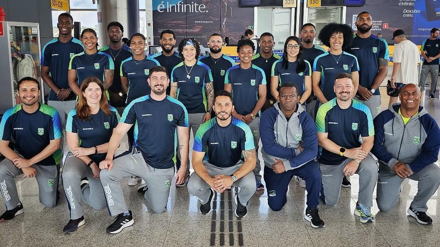 Seleção brasileira de boxe embarca para o Pan