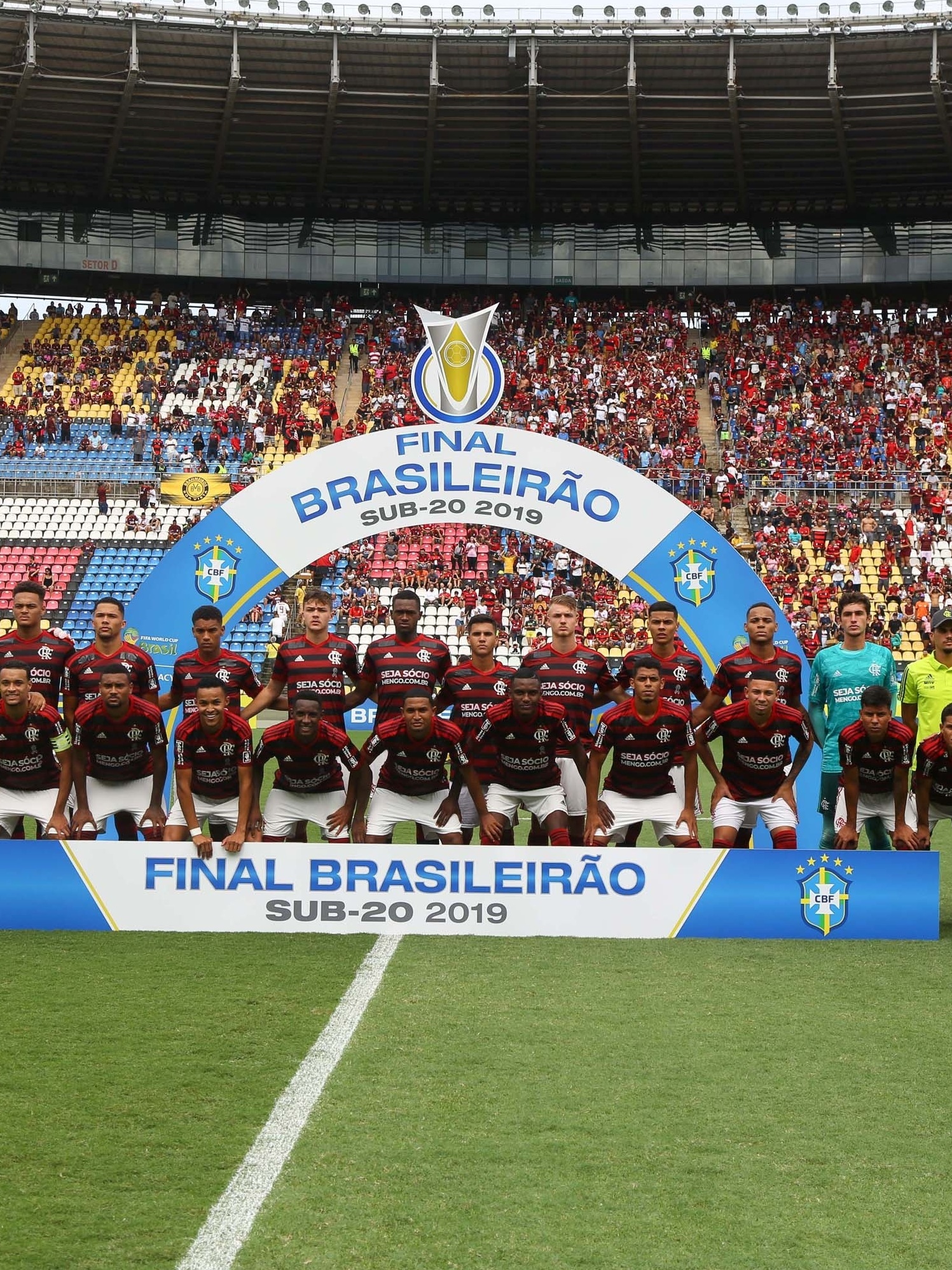 Flamengo e Palmeiras decidem título do Brasileirão Sub-20 nesta