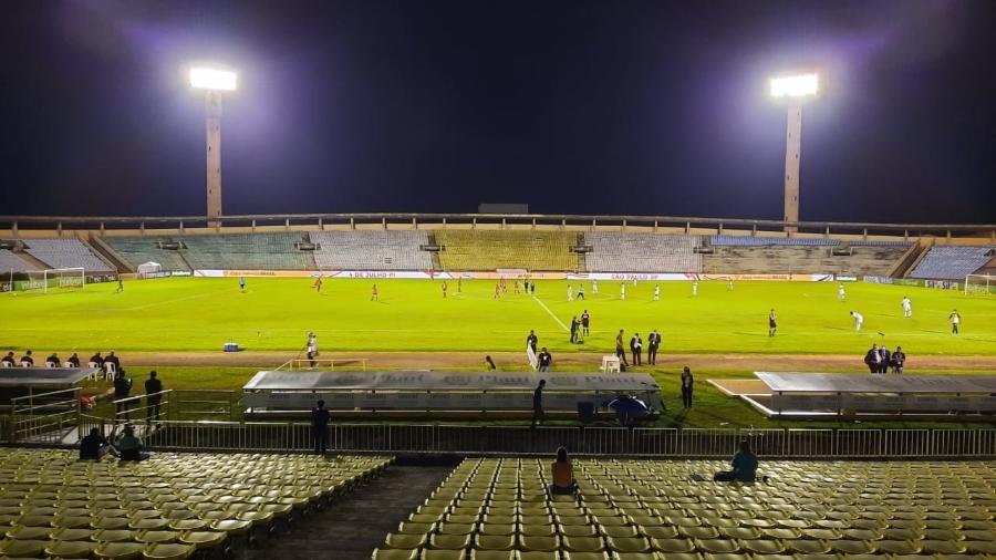 Estádio Albertão, em Teresina, recebe partida entre 4 de Julho e São Paulo - Divulgação/ Twitter 4 de Julho