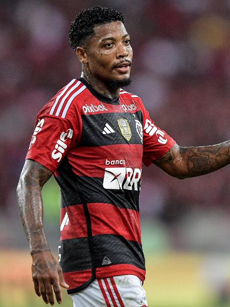 Marinho, do Flamengo, em ação pela Copa do Brasil - Thiago Ribeiro/AGIF