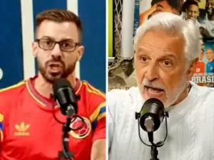 Sormani e Facincani discutem ao vivo por caso Gabigol: 'Você me respeita'