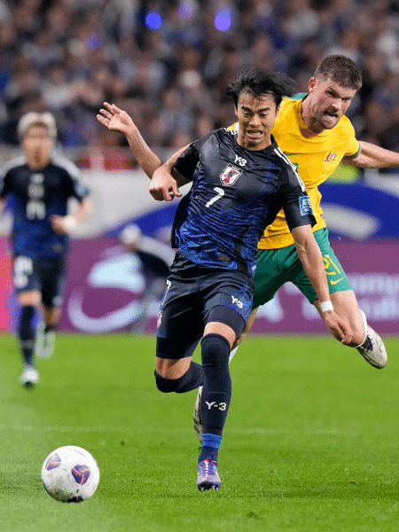Japão está a uma vitória de ser a primeira seleção classificada para a Copa do Mundo Japão está a uma vitória de ser a primeira seleção classificada para a Copa do Mundo