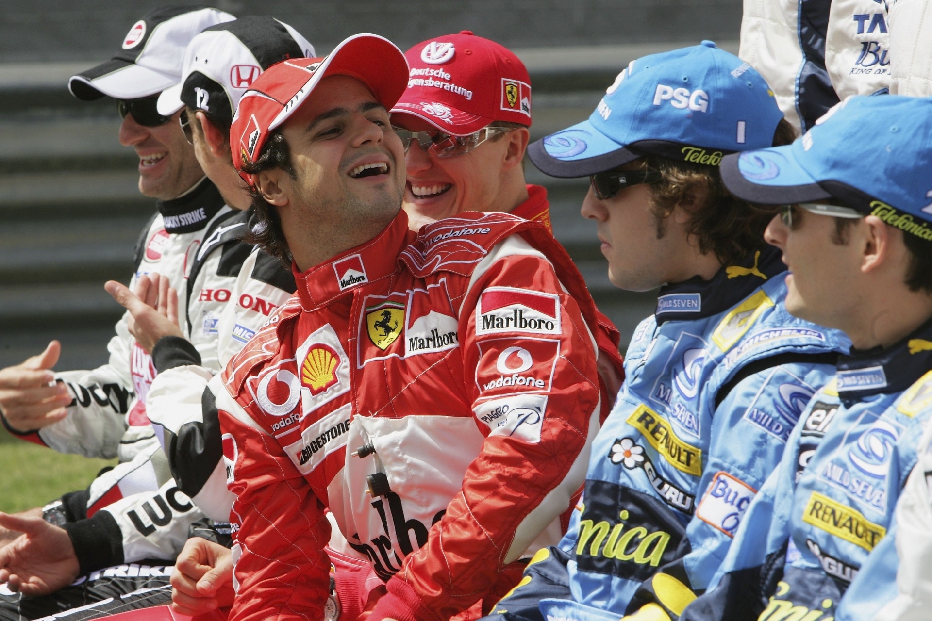 Felipe Massa fez a sua estreia pela Ferrari em 2006, no GP do Bahrein - Mark Thompson/Getty Images