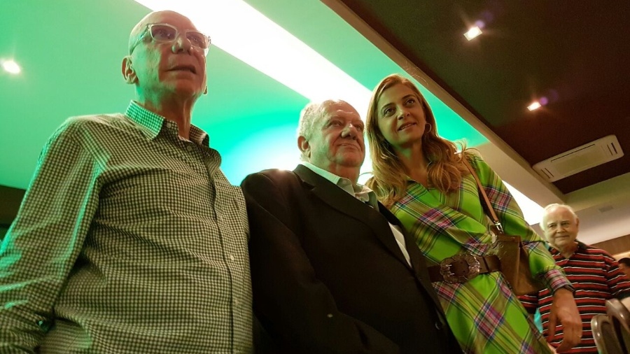 José Roberto Lamacchia e Leila Pereira são antigos aliados de Mustafá Contursi - Eduardo Ohata/UOL Esporte